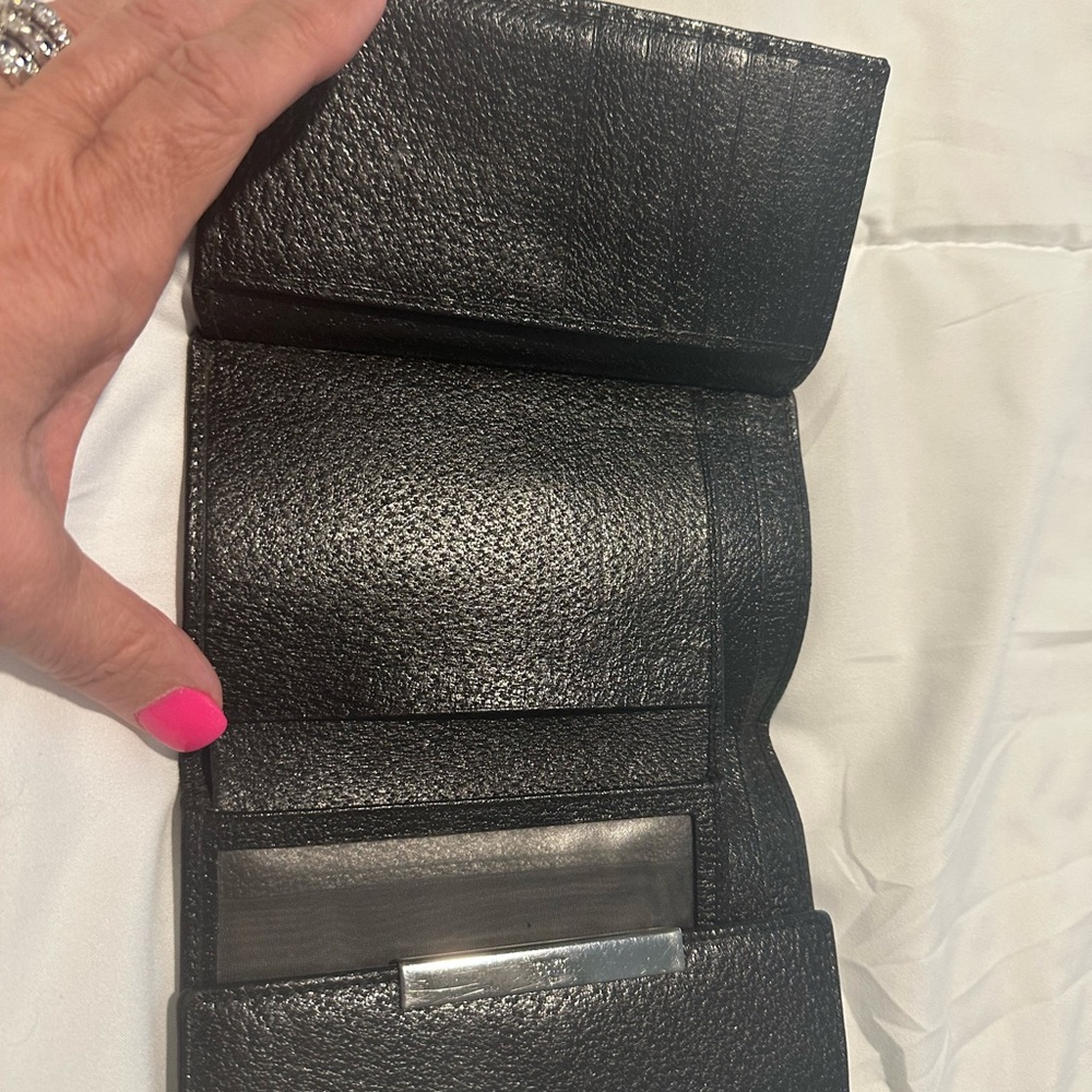 Gucci Black Leather Wallet - Picture 3 of 10